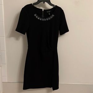 Black cocktail dress